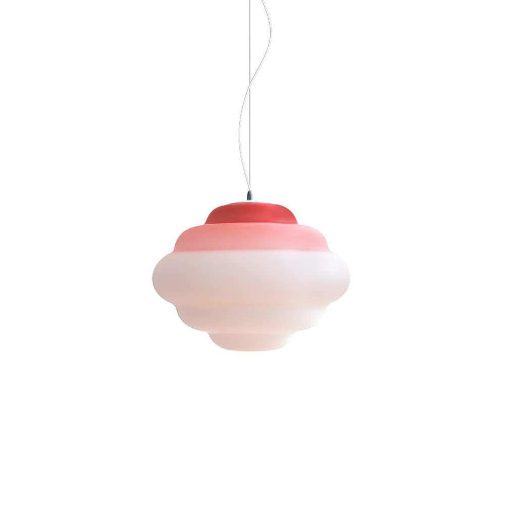 Závěsná lampa AuroraHue Gradient s matným sklem pro atmosféru | Lersk