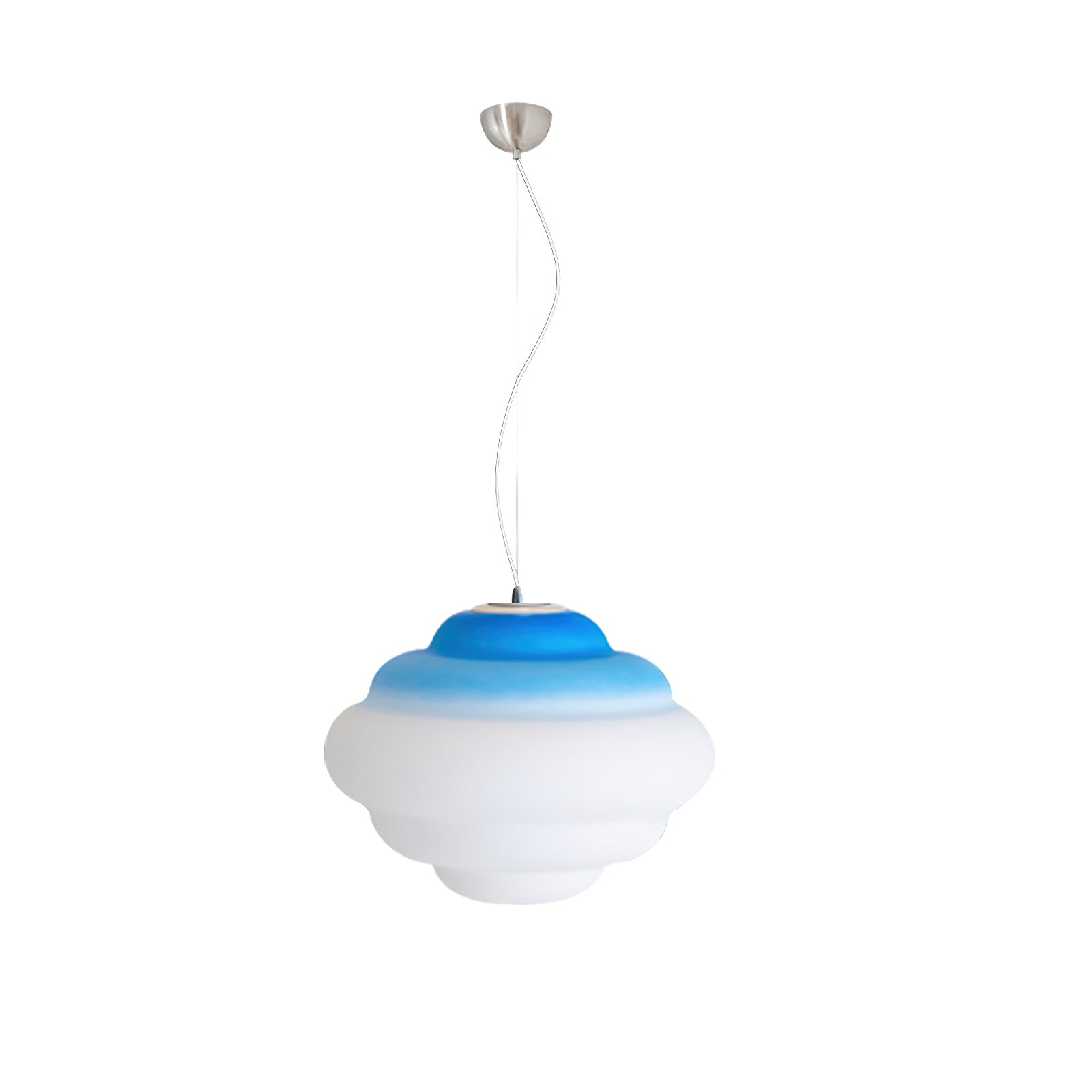 Závěsná lampa AuroraHue Gradient s matným sklem pro atmosféru | Lersk