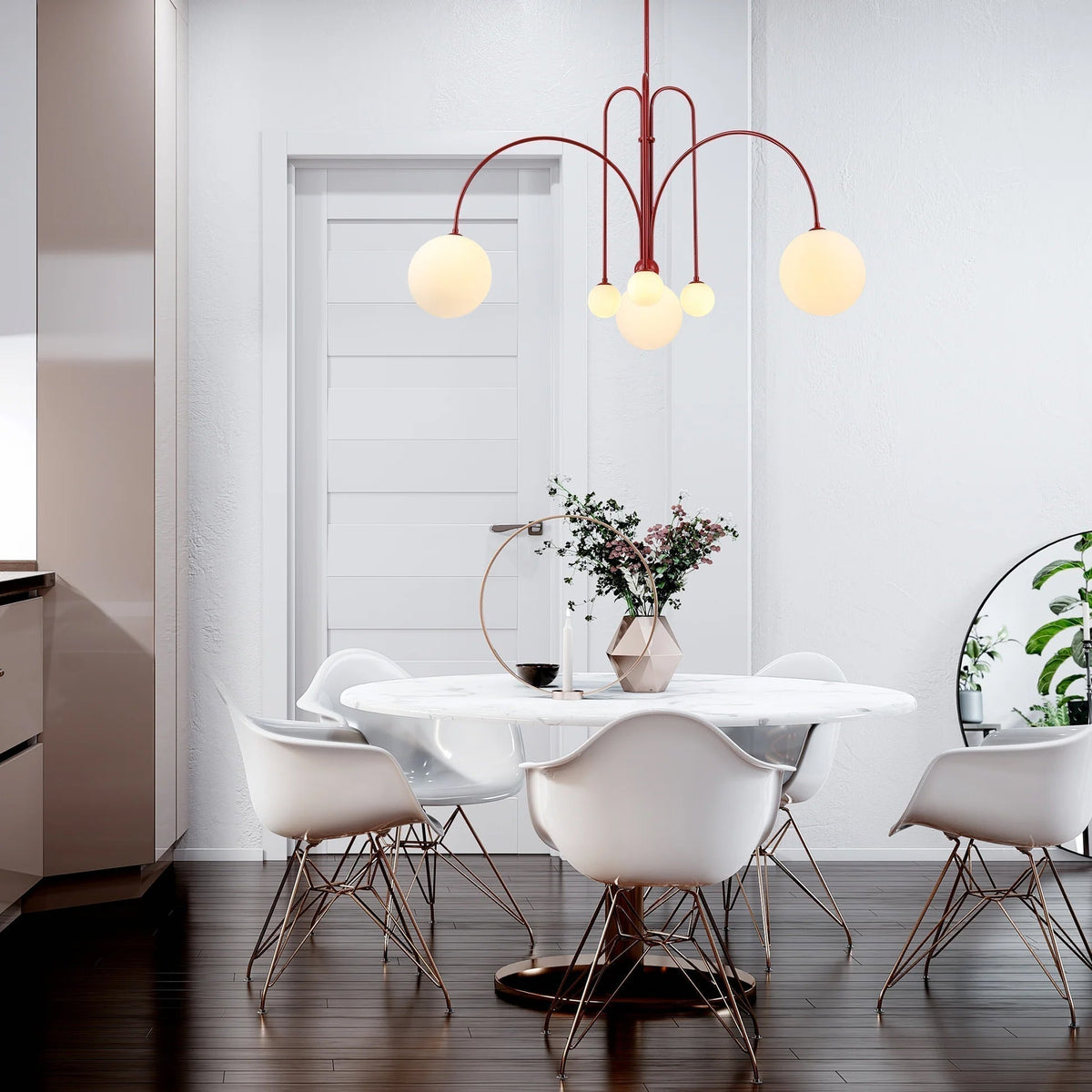 Nova Crest Pendant Light With Dramatic Hanging Design For Dining Rooms Entrances