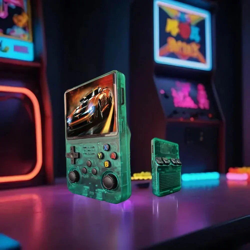 Retro Handheld Gaming Console With HD Screen & USB Charging