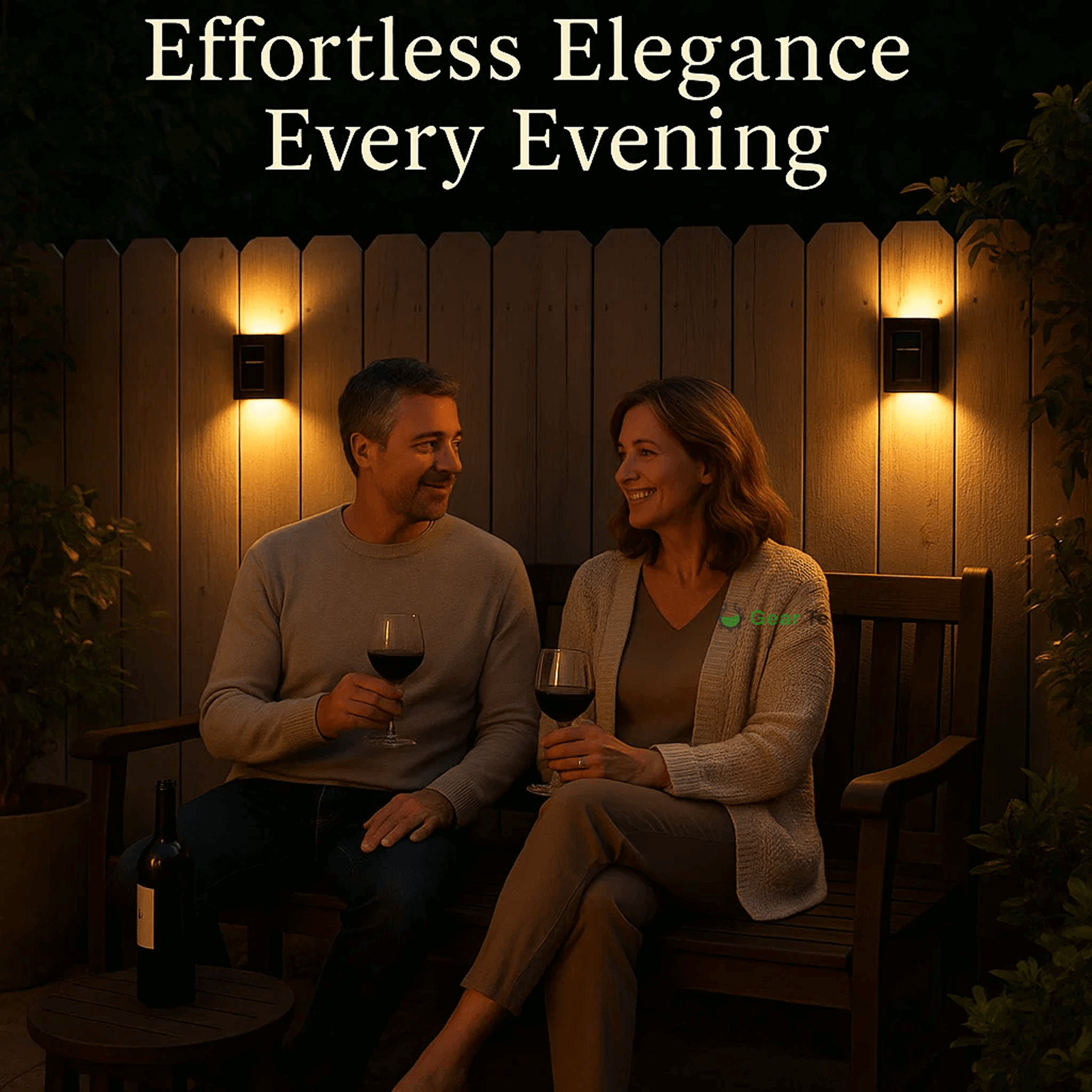 Nexora Outdoor Wireless Solar LED Wall Lights for Paths Patios and Gardens | Lersk