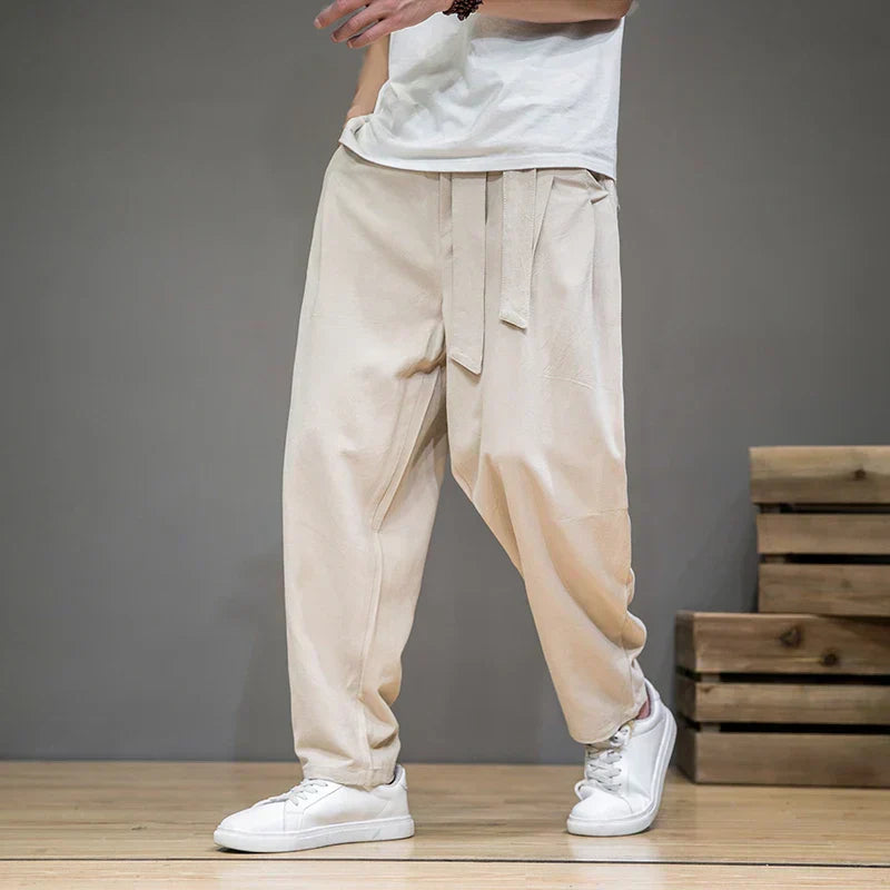 Breathable Linen Trousers for Men | Lersk