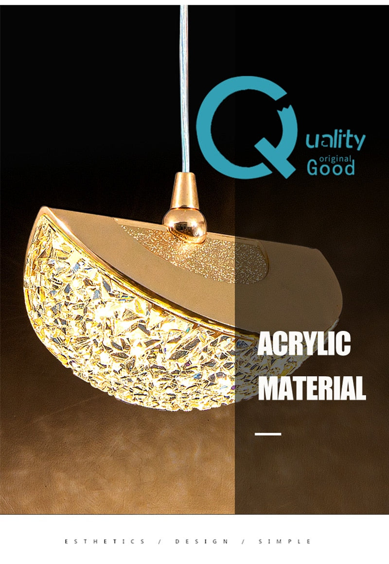 Aurelia Nordic 3-Style LED Pendant Light with Warm Glow | Lersk