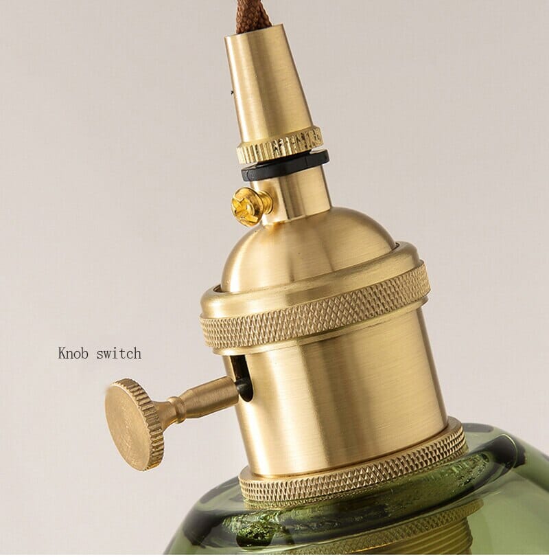 Marwood Geflochtene Glas-Pendelleuchte | Lersk