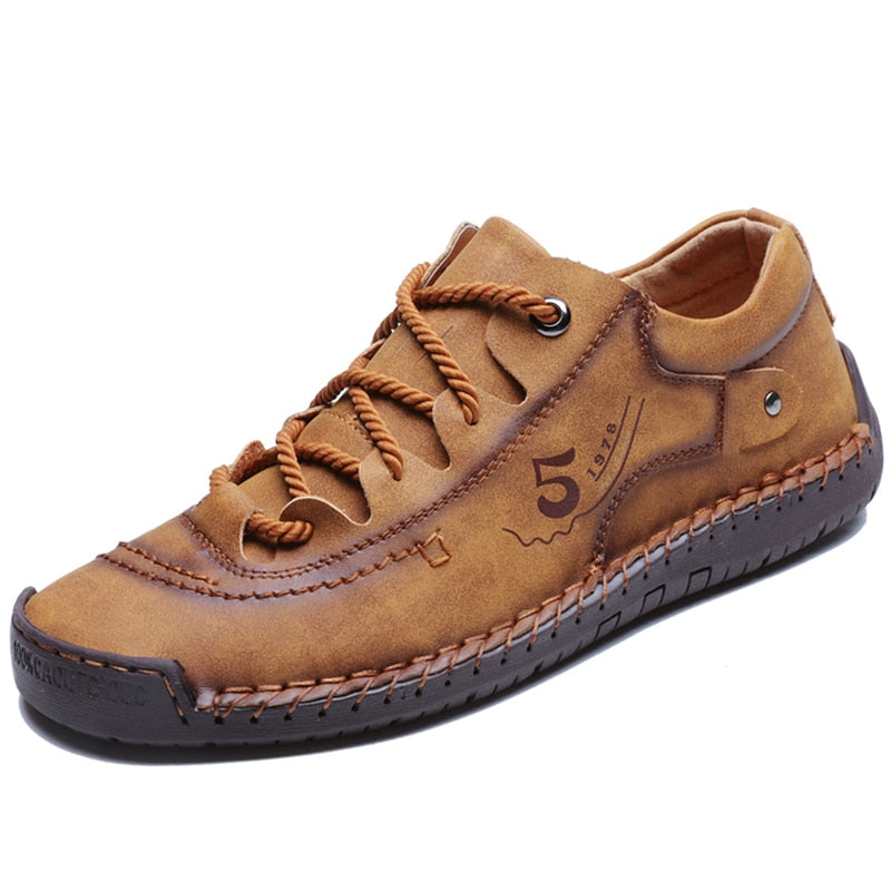 Orthopedic Leather Shoes For Men For Everyday Use And Travel Comfort All Day Wear | Lersk