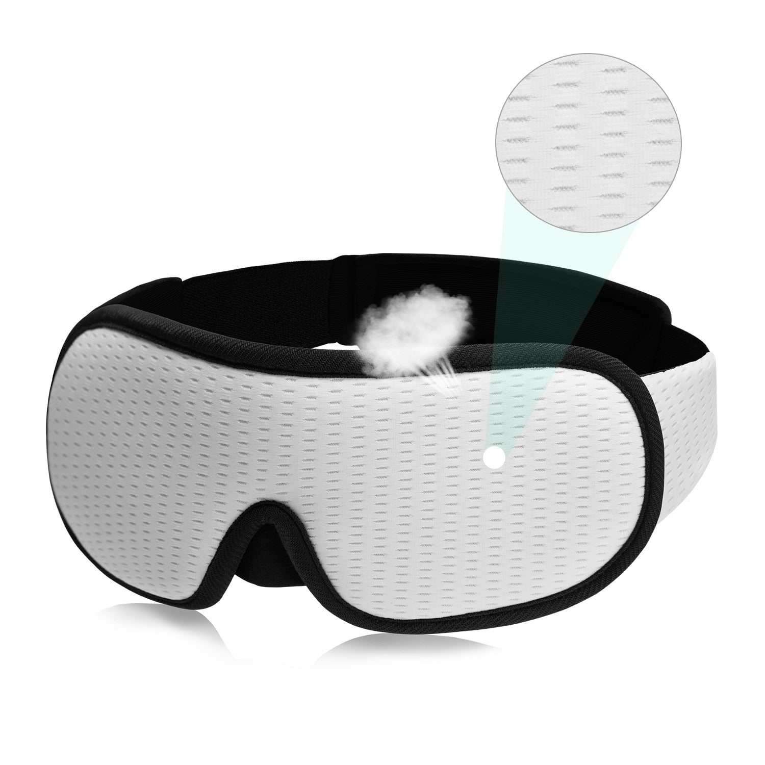 LumaDream 3D spánková maska s měkkým polstrováním blokujícím světlo | Lersk