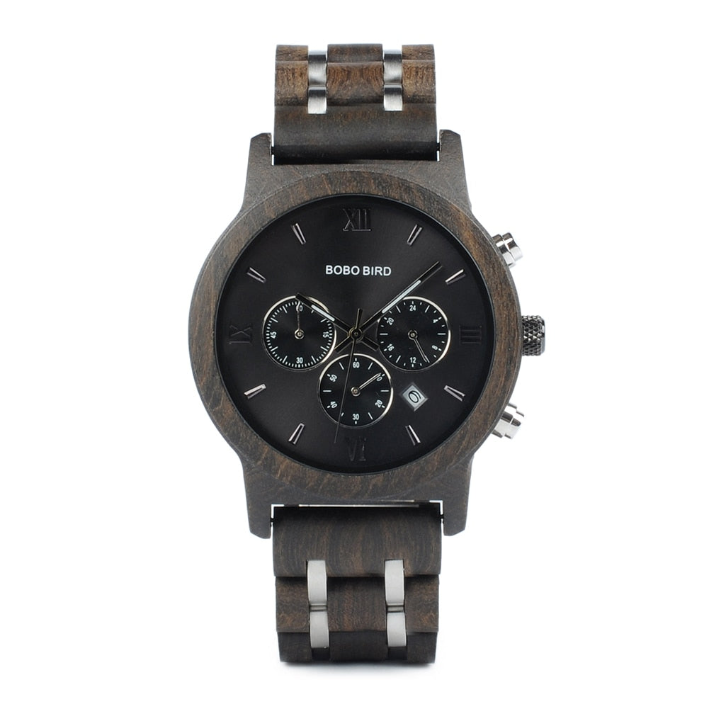 TimberLuxe Wooden Watch 3ATM Water-Resistant Gift Box | Lersk