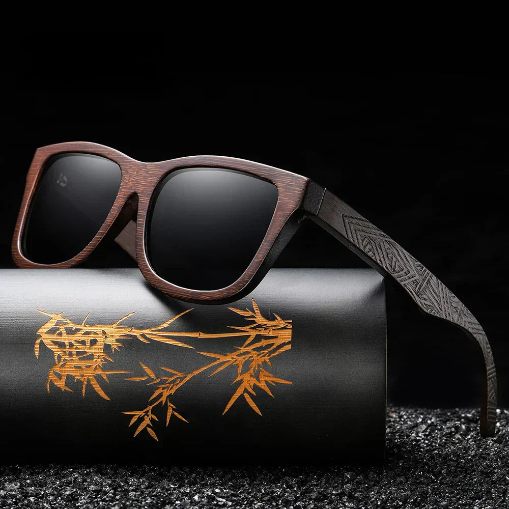 Sluneční brýle Premium Timbergrain s polarizovanými čočkami UV400 | Lersk
