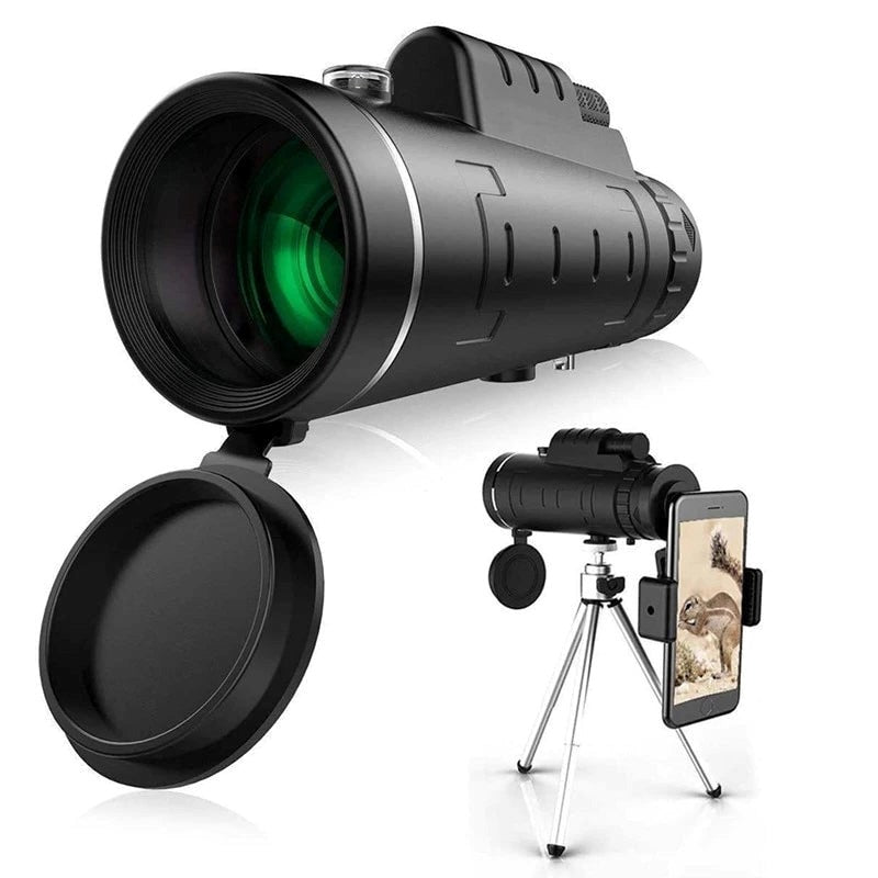 NovaSight Pro Monocular 10x Waterproof With Phone Holder And Tripod | Lersk