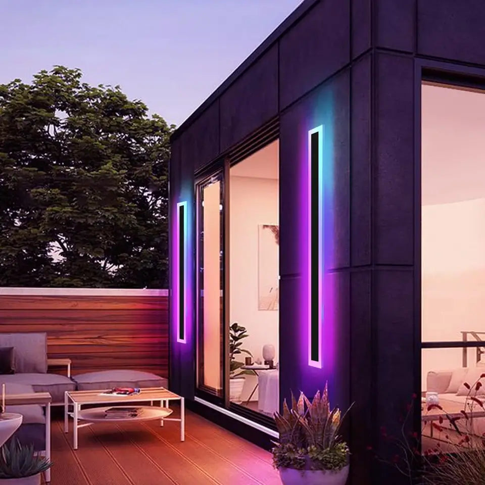 Luz de Pared Impermeable RGB LumaHaven para Interior y Exterior | Lersk
