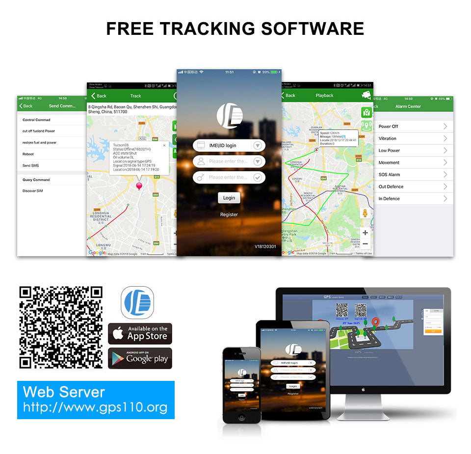 Navisafe Auto-GPS- und LBS-Tracker mit Streckenverlauf und Alarmen | Lersk