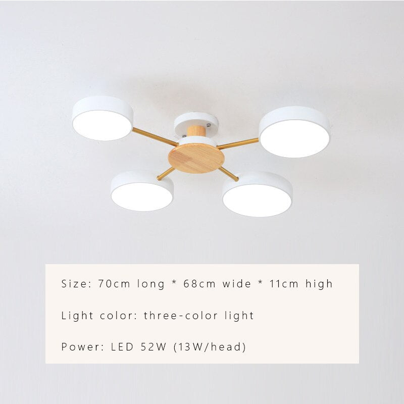 Luminax | Skandinávský moderní LED lustr | Lersk