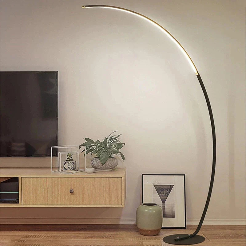 Lunara Arc LED-gulvlampe | Lersk