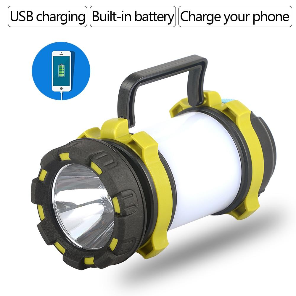 Lanterne da campeggio ricaricabile LumosPro 3000mAh con ricarica USB | Lersk