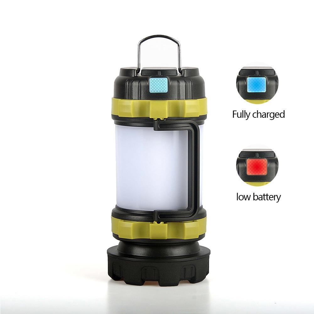 Lanterne da campeggio ricaricabile LumosPro 3000mAh con ricarica USB | Lersk