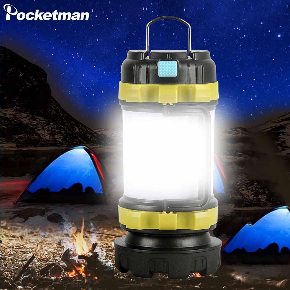 Lanterne da campeggio ricaricabile LumosPro 3000mAh con ricarica USB | Lersk