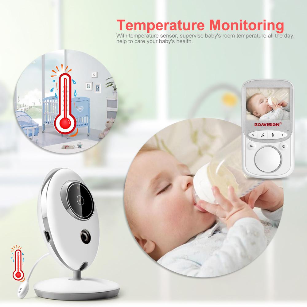 Monitor de Bebé Portátil Áudio e Vídeo AriaNest com Alcance de 160Ft | Lersk