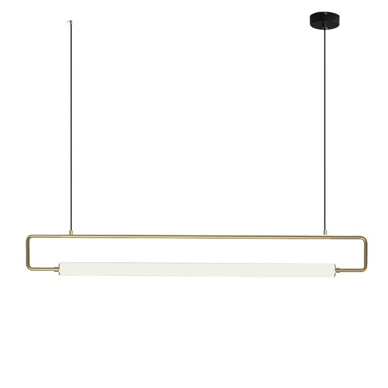 Nordis Arc Dining Bar Chandelier Black Minimalist Light | Lersk