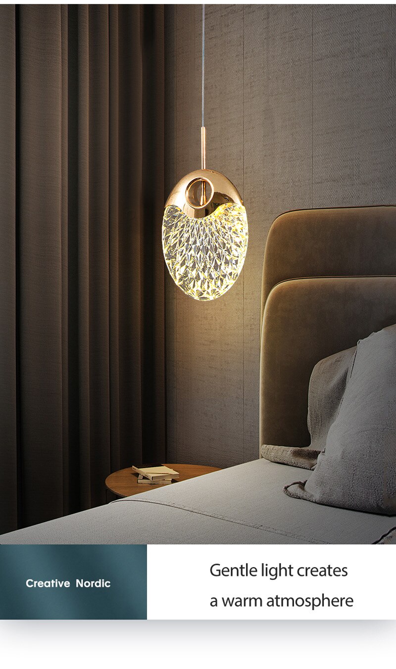 Aurelia Nordic 3-Style LED Pendant Light with Warm Glow | Lersk