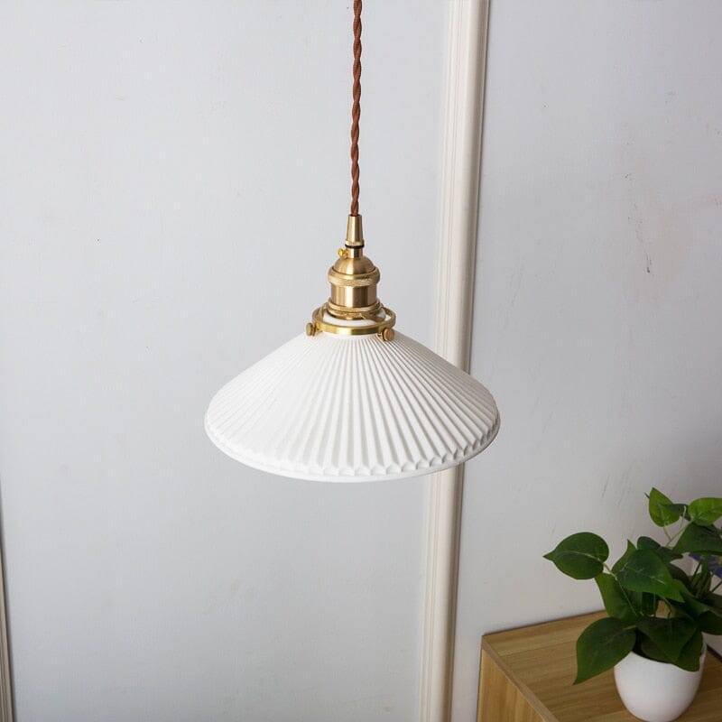 Liora | Białe ceramiczne lampy wiszące | Lersk