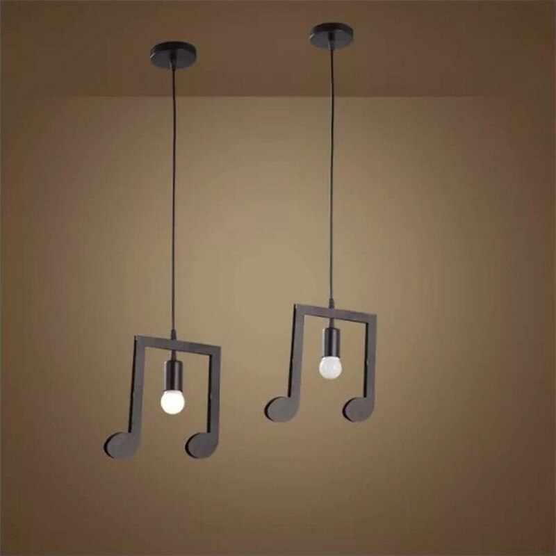 Auralis závěsné světlo ve tvaru noty, moderní severský design | Lersk