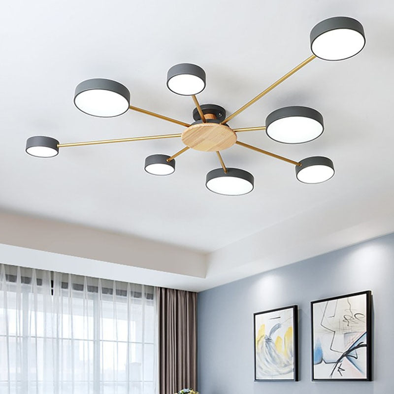 Luminax | Skandinávský moderní LED lustr | Lersk