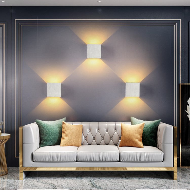 Asterra Nordic LED Væglampe | Moderne Minimalistisk Glød | Lersk