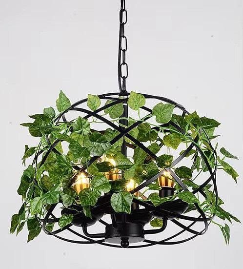 Thornwell Vintage Iron Cage Chandelier | Lersk