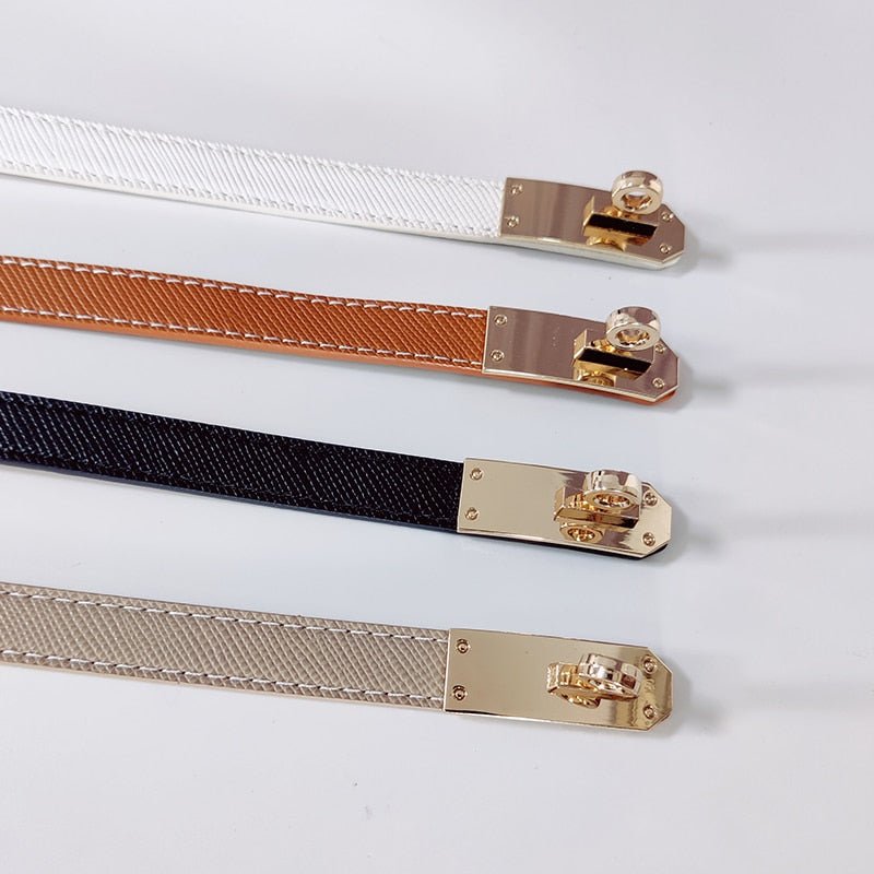 Customizable Women's Leather Belt Chic Versatile And Stylish Accessory For Modern Wardrobes | Lersk