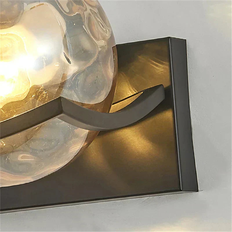 Lampada da parete LED in vetro NovaLuxe per soggiorni moderni | Lersk