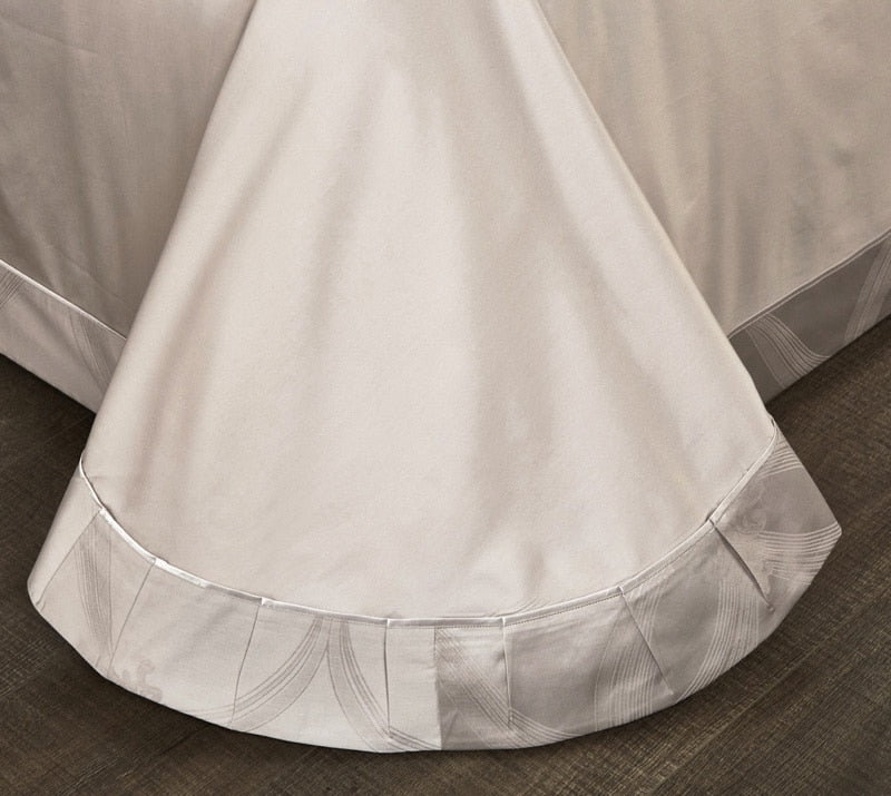 Novae Egyptian Cotton Vintage Jacquard Bedding Set | Lersk