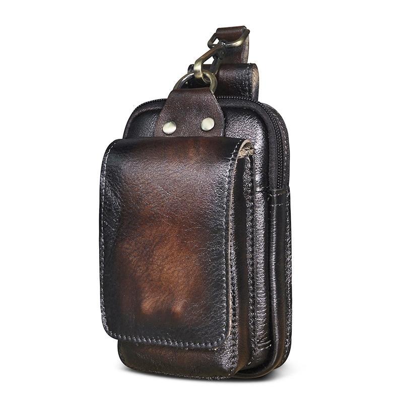 Premium Leder Herren-Gürteltasche für tägliche Essentials und eleganten Stil unterwegs | Lersk