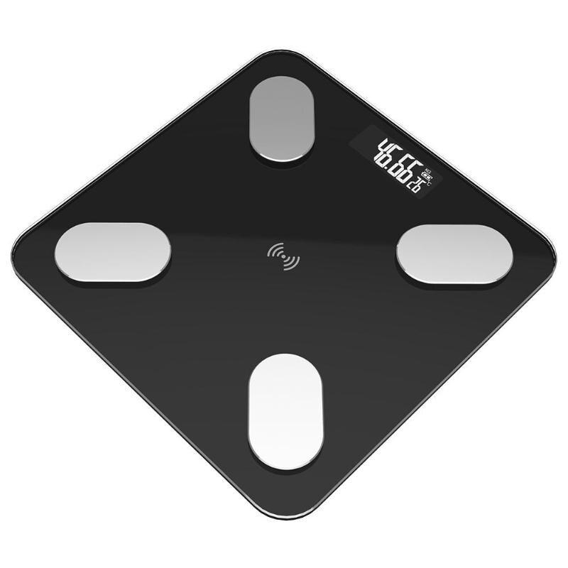 Bilancia Smart Bluetooth Viora per il Corpo con Vetro Temperato | Lersk