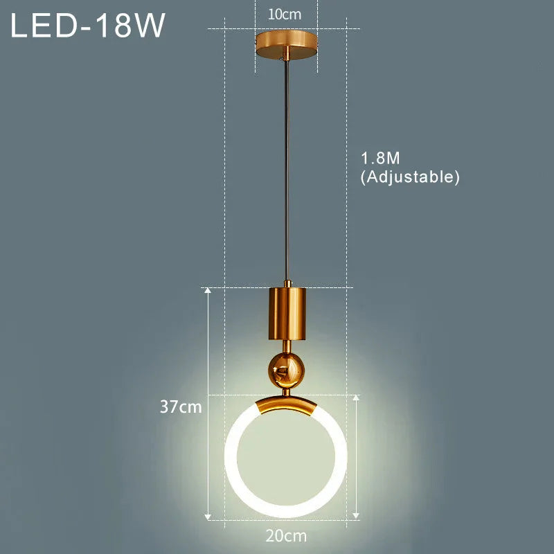 Nordisk minimalistisk pendellampe med elegante designelementer | Lersk