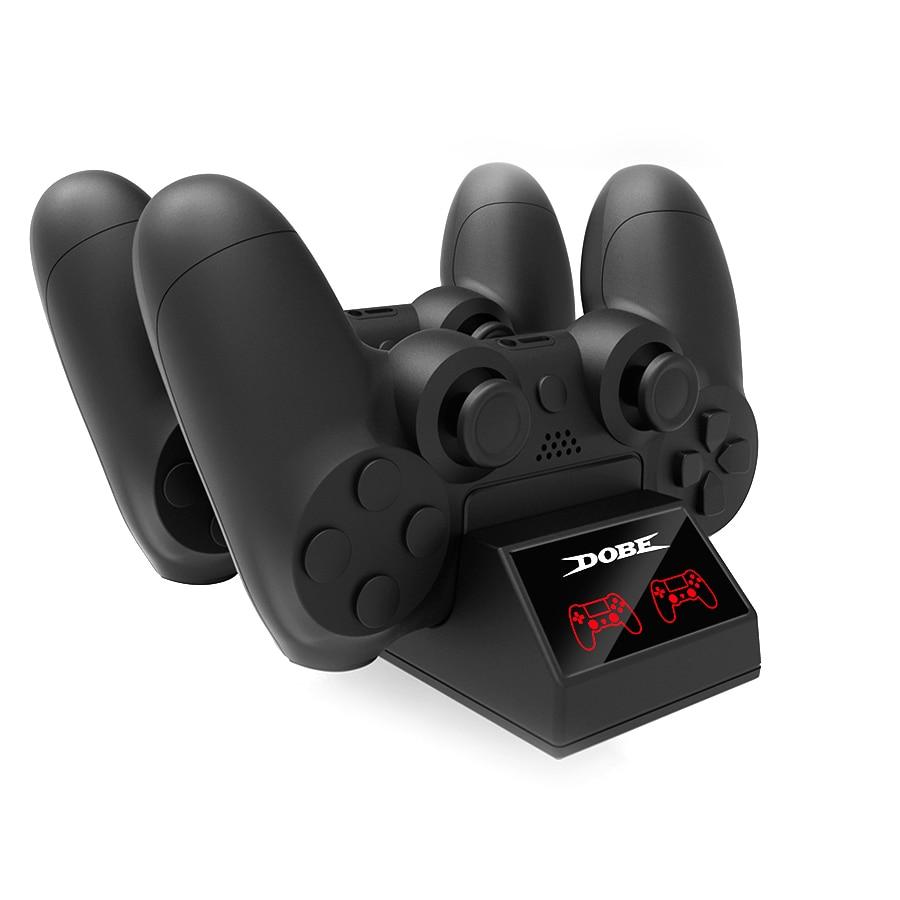 Orion | PS4 Dual Controller Opladningsstation, 3-timers opladning | Lersk