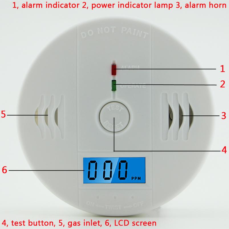 HomeGuard Dual Smoke & Carbon Monoxide Alarm With CO Alert | Lersk