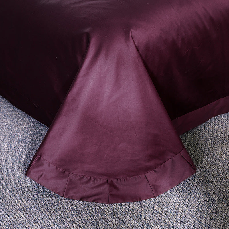 Aurelion Sangria Egyptian Cotton Luxury Bedding Set | Lersk