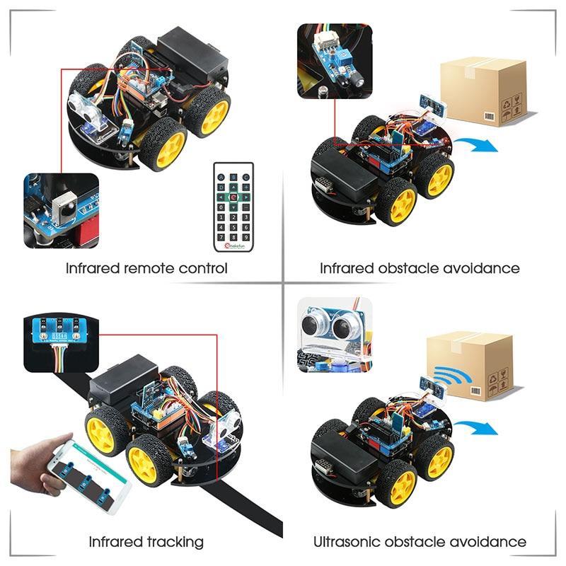 RoboCraft Anfänger Arduino Robotik-Kit zum Lernen | Lersk