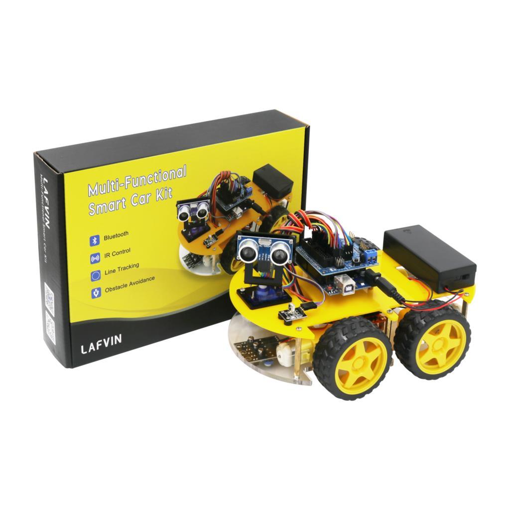 Sada chytrého robotického auta ByteRover s UNO R3 a Bluetooth | Lersk