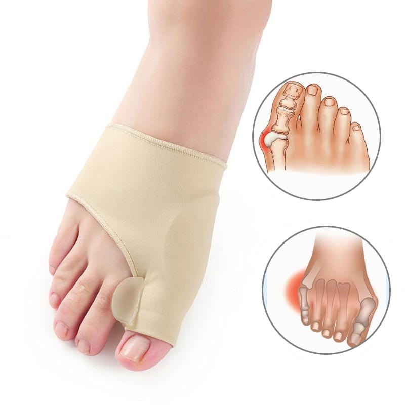 Hallux-Valgus-Gel-Zehenzwischenraumtrenner zur Linderung von Ballenschmerzen und für Komfort | Lersk