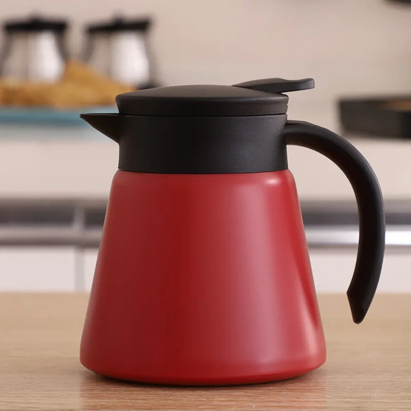 ThermoBrew Isolierkaraffe, Edelstahl 304, Vakuumisoliert, hält 6 Stunden heiß und 12 Stunden kalt, 0,5 L | Lersk