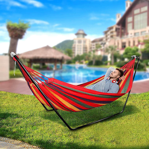 Outdoor Garden Hammock 200kg Capacity for Couples Sturdy | Lersk