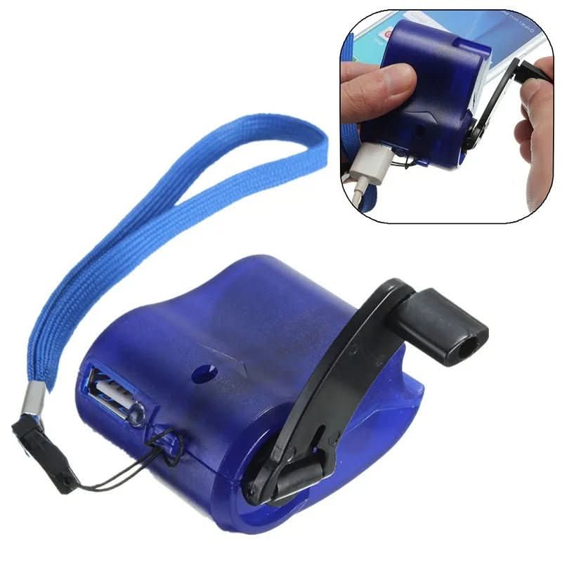 Portable Hand Crank Emergency Charger With USB And LED Portable Hand Crank Emergency Charger With USB And LED | Lersk