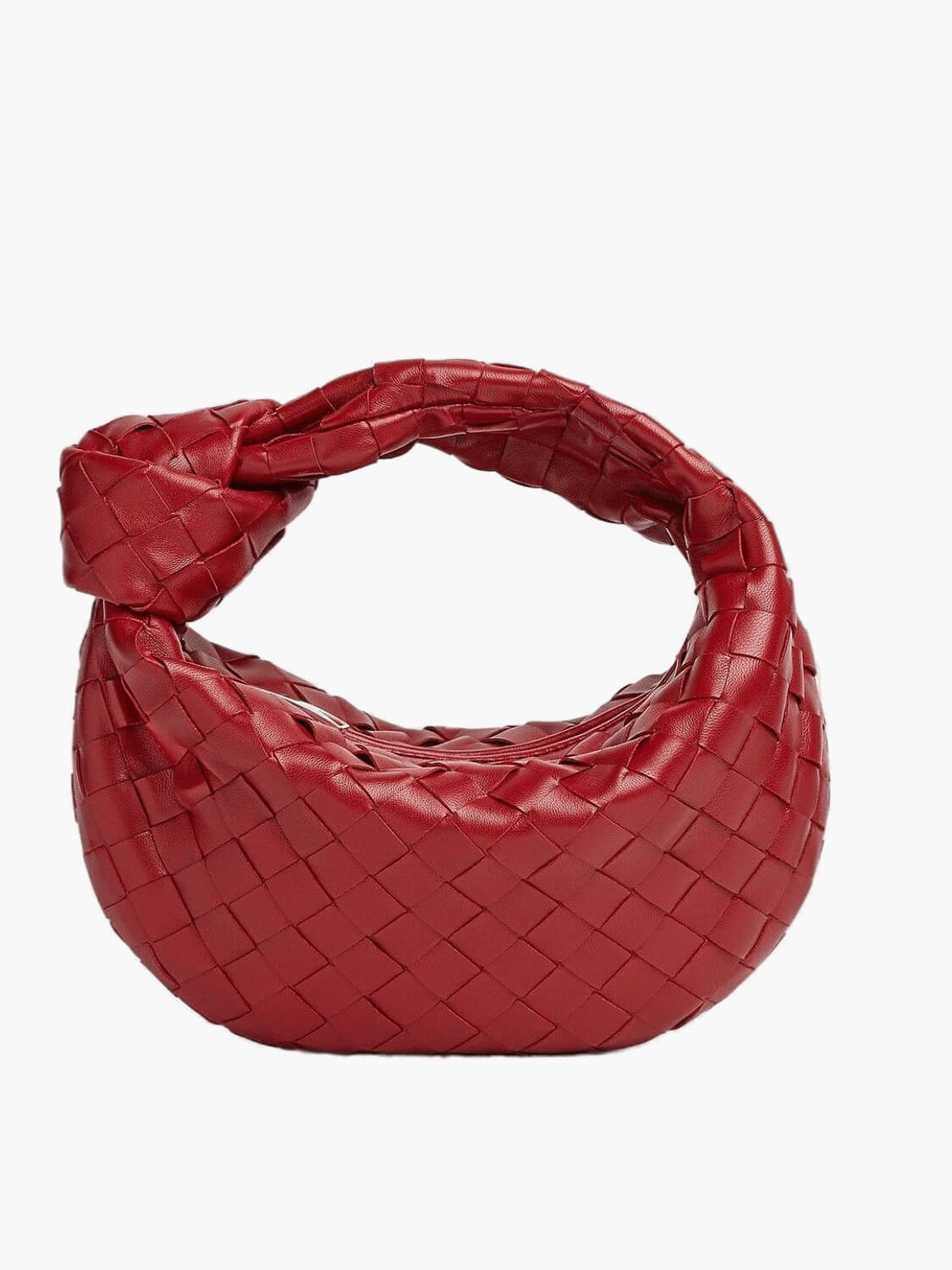 Vegan Leather Woven Shoulder Bag Durable Everyday Handbag For Professionals | Lersk