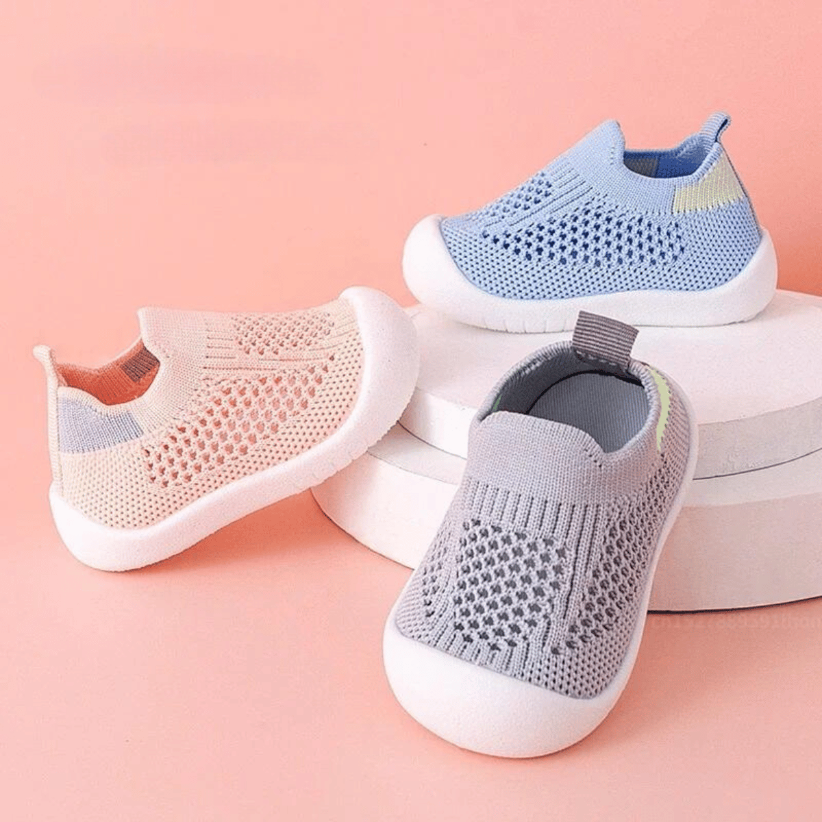SunnyStride Børnesneakers med Skridsikre Sål Unisex | Lersk