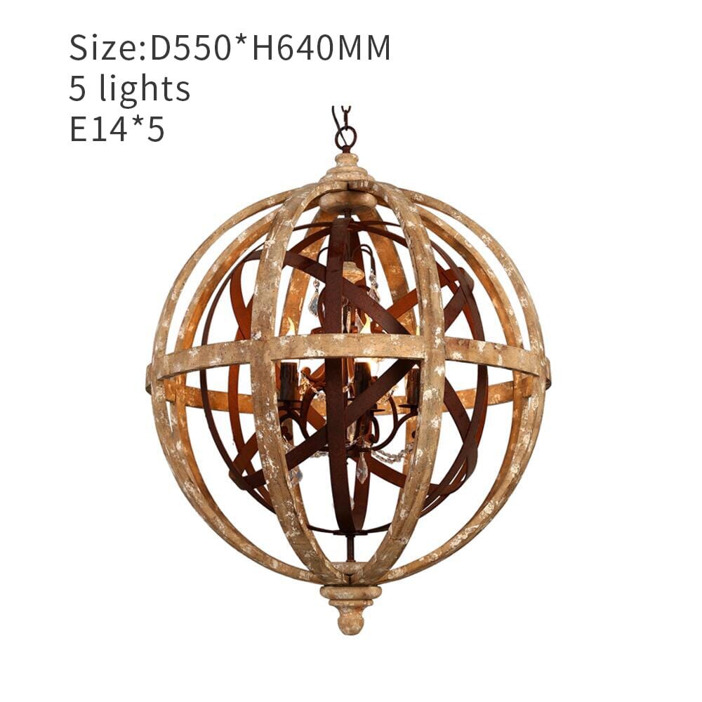 Heirloom Wooden Chandelier | Lersk
