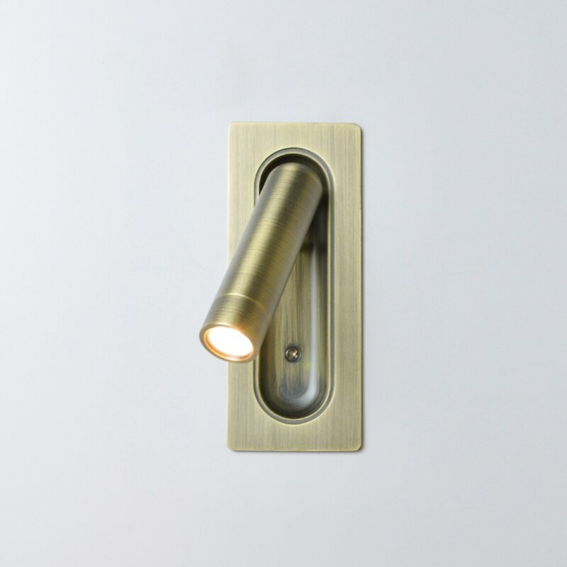Lampada da parete da comodino con luce diretta per lettori in camera da letto | Lersk