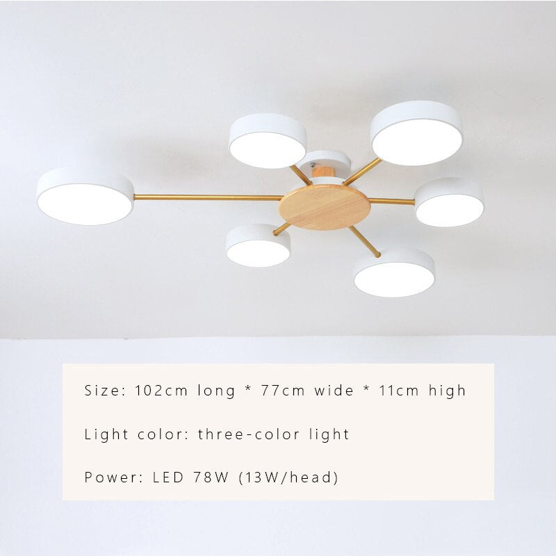 Luminax | Skandinávský moderní LED lustr | Lersk
