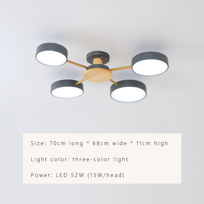Luminax | Skandinávský moderní LED lustr | Lersk