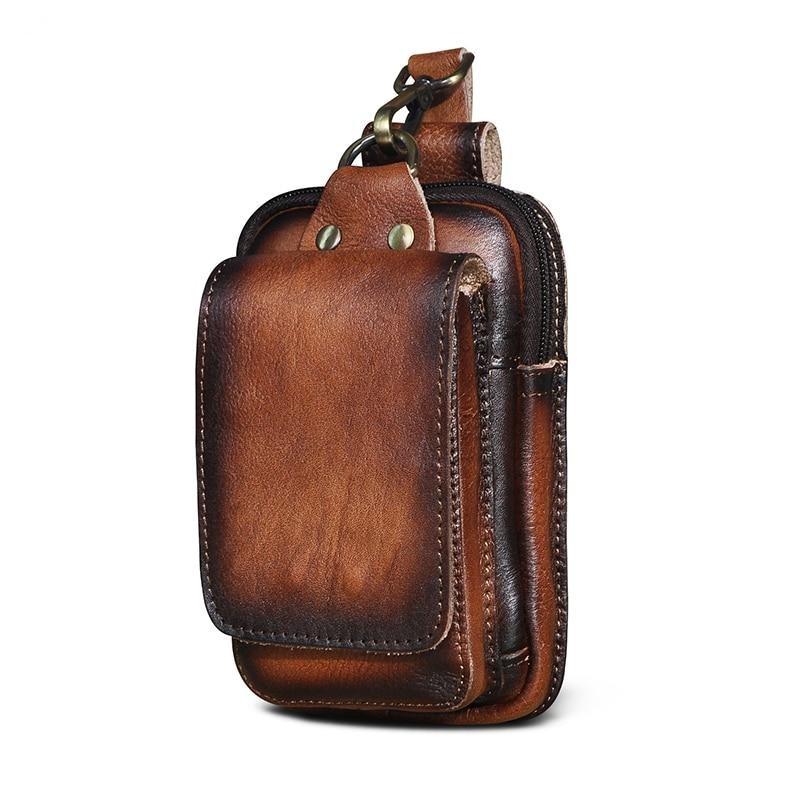 Premium Leder Herren-Gürteltasche für tägliche Essentials und eleganten Stil unterwegs | Lersk